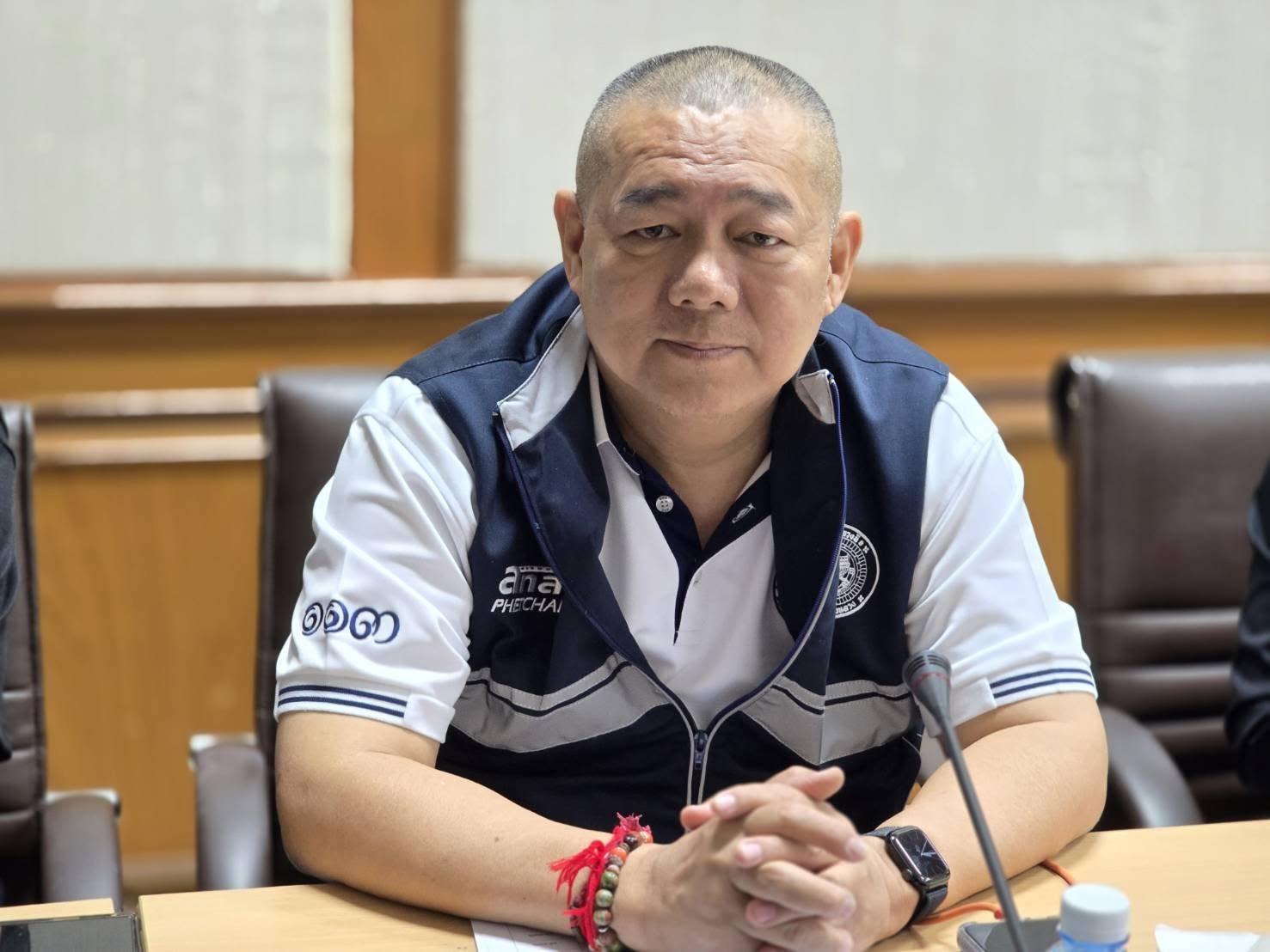 เข้าร่วมประชุมเพื่อติดตามสถานการณ์การดำเนินงานป้องกันและลดอุบัติเหตุทางถนนช่วงเทศกาลปีใหม่ พ.ศ. 2569